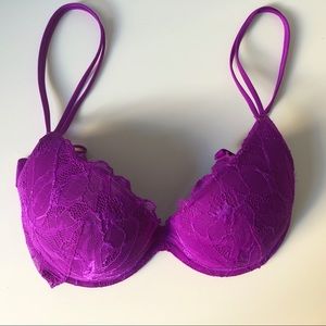 2/15$ La Senza Lace Padded Push Up bra